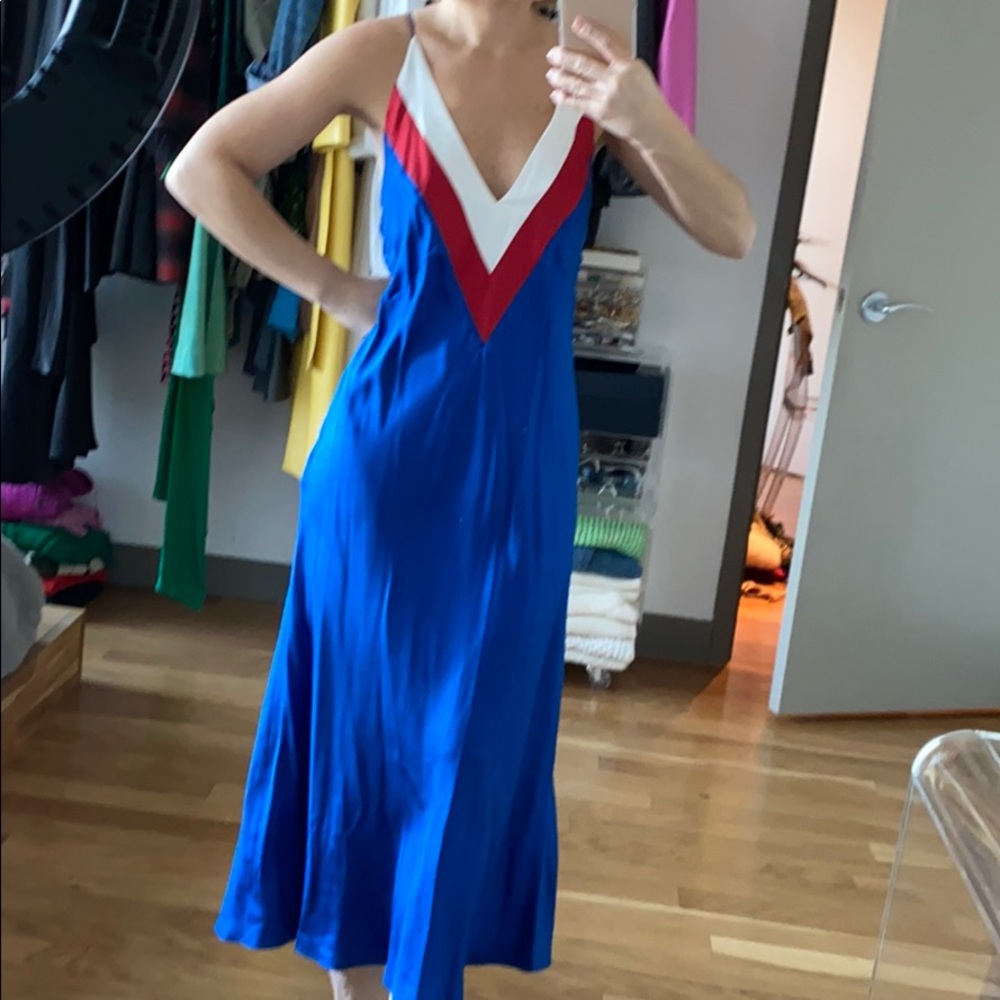 Red, white, and blue Tommy Hilfiger dress